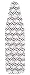 Ironing Board Cover & Pad One Piece Ultra (54x14) in Imperial by Whitney Design