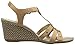 Bandolino Women's Kimili Leather Wedge Sandal