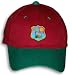 Classic Uniforms - Classic West Indies Cricket Team Cap - Old School Retro Look