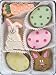 Beautiful Sweets Easter Bunny Organic Cookies, 24 Cookies  : image