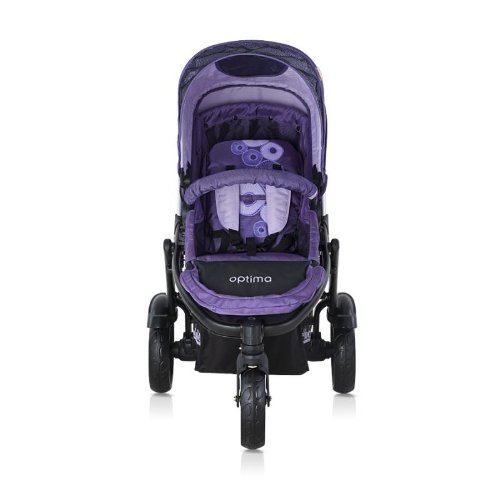 Imagen 3 de Chipolino VIP Cochecito combinado de bebé Optima purple