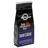 San Francisco Bay Coffee, Irish Cream, Ground, 2-Ounce Trial Bags (Pack of 12)