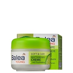 Balea Soft + Care Mattierende Creme, 2er Pack (2 x 50 ml)