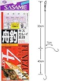 ささめ針(SASAME) 舟釣4セット(ケン付流線) 白 鈎13/ハリス3 B-251