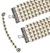 WIS PEARL CUFFS (PINK)