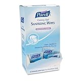 Purell Premium Sanitizing Wipes 120 Count Display