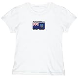 T-Shirt Woman White  Saint Peter  Montserrat City