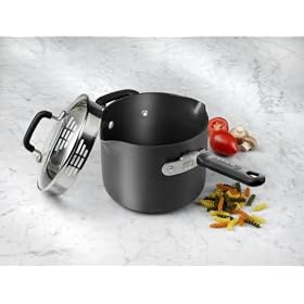 Click here to buy Calphalon Everyday Nonstick 4.5-Quart Pour and Strain by Calphalon.