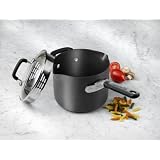 Calphalon Everyday Nonstick 4.5-Quart Pour and Strain