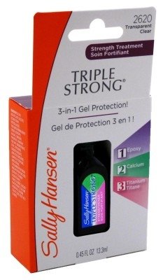 Sally Hansen Triple Strong Gel Nail Strengthener 0.45oz Clear