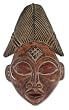 Wood mask, 'Ghost Face' Wood mask, 'Ghost Face'