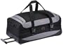 Travelite Trolleyreisetasche Basics Doppeldecker, schwarz/grau, 75 x 33 x 40 cm, 93.00 liters, 96326-04