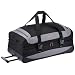 Travelite Trolleyreisetasche Basics Doppeldecker, schwarz/grau, 75 x 33 x 40 cm, 93.00 liters, 96326-04