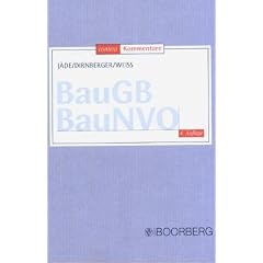 Baugesetzbuch (BauGB), Baunutzungsverordnung (BauNVO)