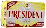 President Unsalted Butter in Foil ( 7 oz / 199 g )