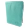 Wallet leather "Frandi" camel turquoise.