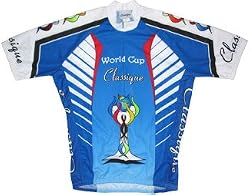 World Cup Cycling Blue Bicycle Jersey