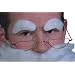 Santa Claus Father Christmas Half Moon Specs Metal Frame no lens