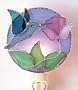 Gallery Art Hummingbird in Flight Night Light