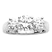 3 Diamond Anniversary Band 1 ct. in 14K White Gold
