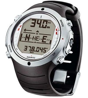 Suunto D6 Wrist Computer ~Includes now FREE the Digital online class to get the most out of your dive computer.