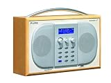 Pure EVOKE-2XT, Luxury DAB/FM Portable Radio with Alarm - Maple