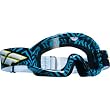 Fly Racing Zone Adult Motocross/Off-Road/Dirt Bike Motorcycle Goggles Eyewear - Blue/Black/Clear