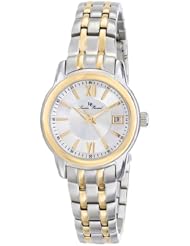Lucien Piccard Womens LP-12750-SG-22S Moiry Analog Display Swiss Quartz Two Tone Watch