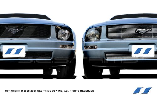 2005-2007 Ford Mustang LX (bottom grille) 304 Stainless Steel Chrome Plated Billet Grill Grille