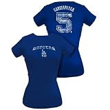 Los Angeles Dodgers Women's Nomar Garciaparra Name and Number T-shirt by 5th & Ocean
