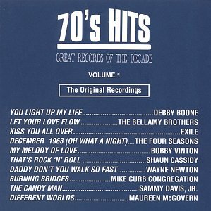 CD-Charts  Music : Great Records Of The Decade: 70's Hits, Vol. 1