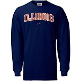 Nike Illinois Fighting Illini Navy College Classic Long Sleeve T-shirt