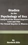 Studies in the Psychology of Sex: Analysis of the Sexual Impulse, Love and Pain, the Sexual Impulse in Women