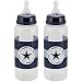 NFL Baby Bottles 2 Pack Safe BPA Free (Dallas Cowboys)