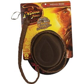  Adult Indiana Jones Costume Whip and Hat
