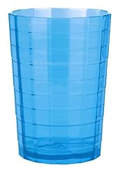 Zak Designs Disco Neon Turquoise 8.6-Ounce Juice Tumbler, Set of 4