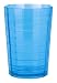 Zak Designs Disco Neon Turquoise 8.6-Ounce Juice Tumbler, Set of 4