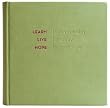 Learn, Live, Hope, Faux Leather Photo Album 9x9", Holds 200 4x6" Pictures