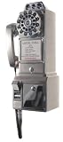 Crosley CR56 1950's Pay Phone - Brushed Chrome
