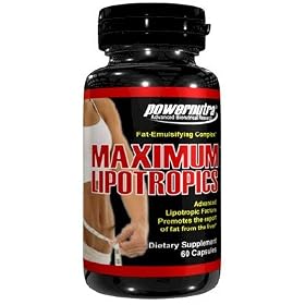 Maximum Lipotropics - 60 Capsules Advanced Lipotropics Weight Loss Diet Pills Fat Burner L-Carnitine