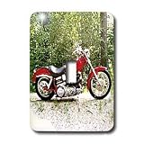 Light Switch Cover Picturing Picturing Harley Davidson Motorcycle - single toggle switch