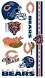Chicago Bears Temporary Tattoos - SET OF 6 - Sports Merchandise