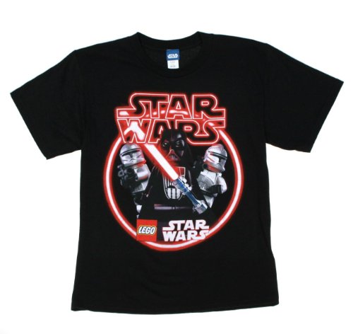  Lego Star Wars Enemy Lines Glow in the Dark Boys T-shirt