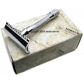 Merkur Classic Safety Razor, Open