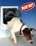 ELECTROMAGNETIC DOG DOOR WHITE