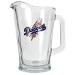 Los Angeles Dodgers 60oz Glass Pitcher - Primary Logo MLB Baseball