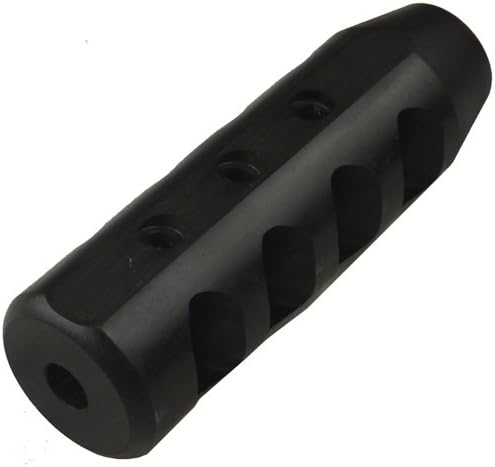 GRG .338 Lapua Magnum Muzzle Break W 5/8x24 Threads, Fit .338 Magnum Rifles have 5/8x24 threads,also Work W Smaller Caliber Rifles as .308 or .300 Magnum W Same thread Pattern