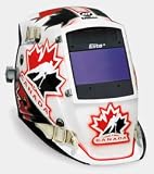 Canada hockey helmet