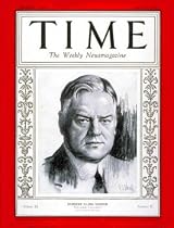 Herbert C. Hoover / TIME Cover: March 26, 1928, Art Poster by TIME Magazine