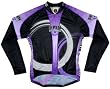 Spin Women's Long Sleeve Bicycle Jersey Purple Spin Women's Long Sleeve Bicycle Jersey Purple